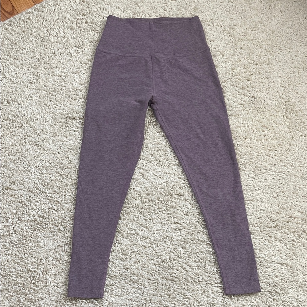 Beyond Yoga High-Waist Mauve Leggings